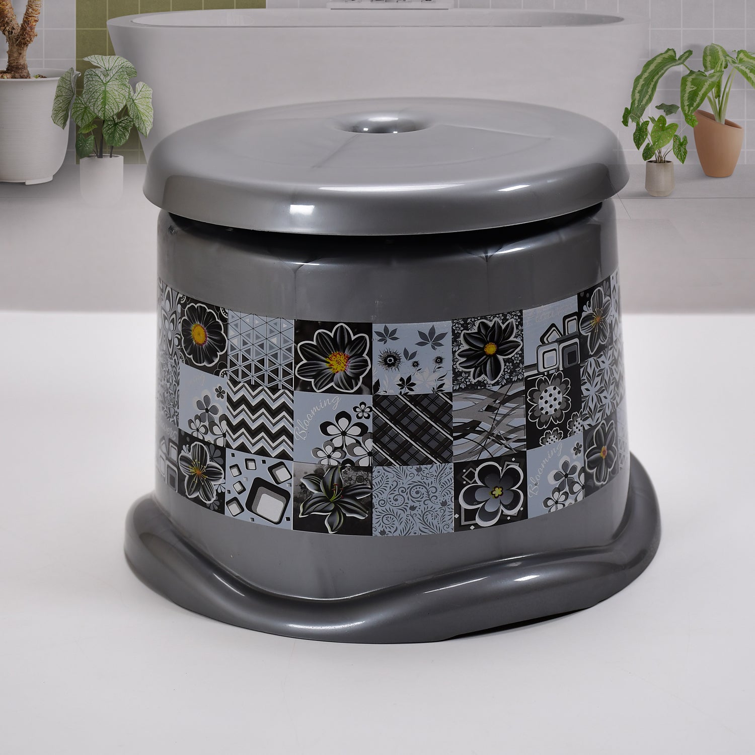 Large Capacity Plastic Bathroom Set of 7Pieces (1pc Big Tub, 1pc bucket,1pc , 1pc Mug, 1pc Soap Case, 1pc , 1pc Stool) - infinityexculsivestore.com