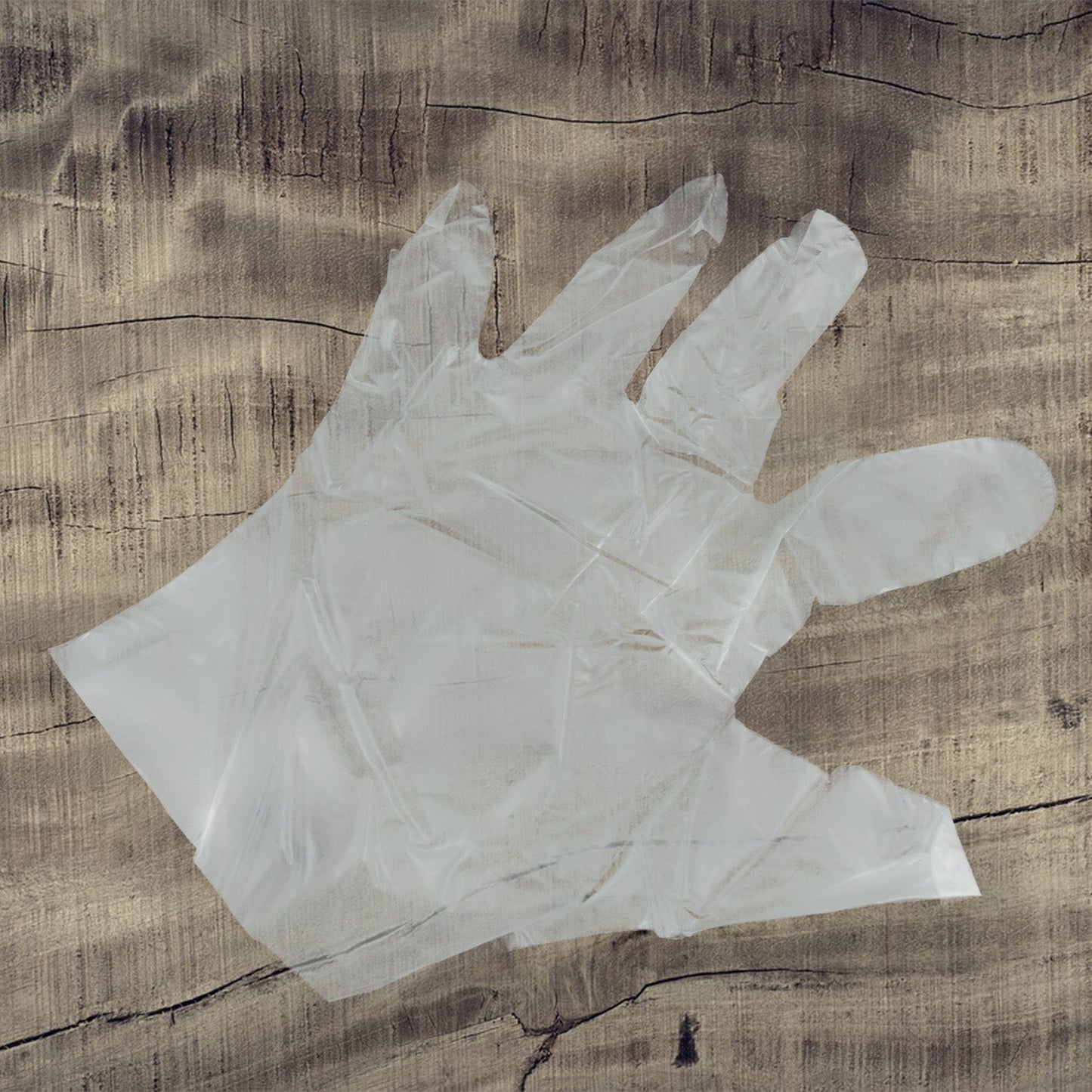 Large Disposable Gloves (100 Pcs): Clear Plastic, Multipurpose - infinityexculsivestore.com