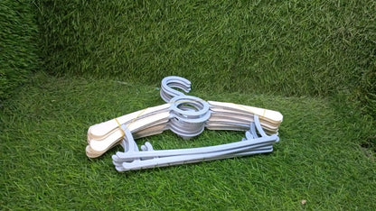Large Dress Hanger Plastic Adjustable Child, Plastic Hangers Space Saving Lightweight Hangers, for Clothes, Coat, Shirt, Closet Cloth Hangers Ideal (5pc) - infinityexculsivestore.com