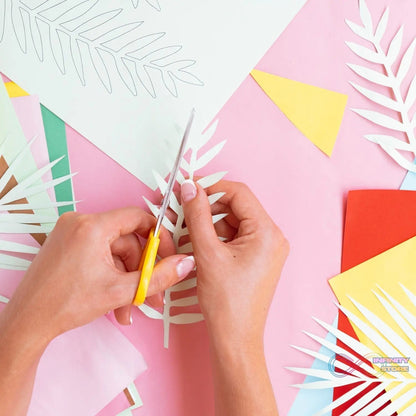 Large Multipurpose Scissors: Comfort Grip & Precision Cuts (1 Pc) - infinityexculsivestore.com