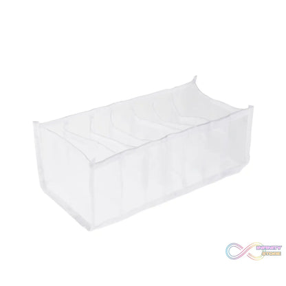 Practical 7-section laundry bag for sorting and storing clothes