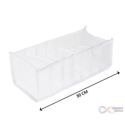 Versatile laundry bag with 7 sections for organized laundry management