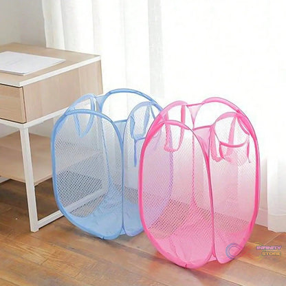 Laundry Baskets Mesh Laundry Bag (2 Pc Set) - infinityexculsivestore.com