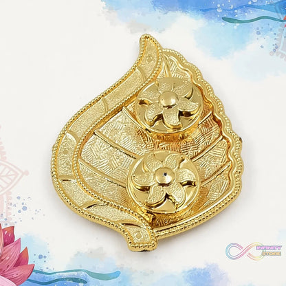 Leaf Shape Rakasha Bandhan Special Puja Thali (1 Pc) - infinityexculsivestore.com