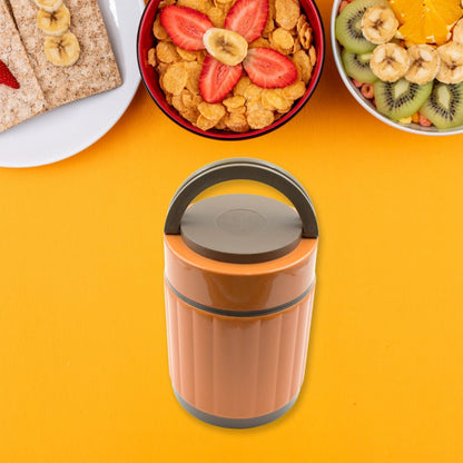 Leak - proof Thermos Flask For Hot Food, Warm Soup Cup, Vacuum Insulated Lunch Box, Food Box for Thermal Container For Food Stainless Steel - infinityexculsivestore.com