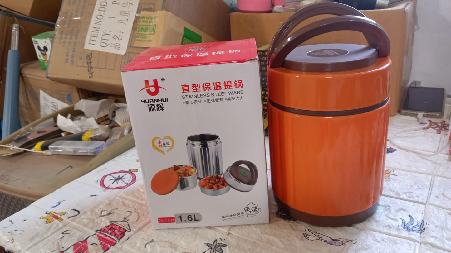 Leak - proof Thermos Flask For Hot Food, Warm Soup Cup, Vacuum Insulated Lunch Box, Food Box for Thermal Container For Food Stainless Steel - infinityexculsivestore.com