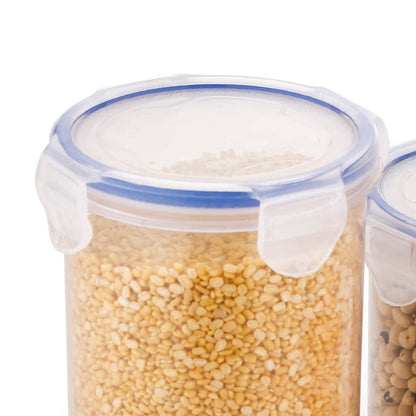 Leakproof & Airtight: 3 Pc Round Food Storage Set (500ml - 1500ml) - infinityexculsivestore.com
