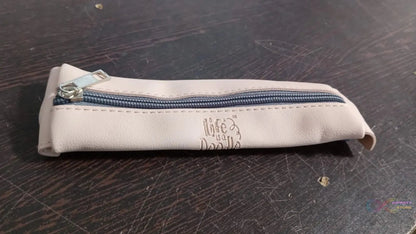 Leather Pencil Case high - quality leather pencil pouch ideal of School (1Pc) - infinityexculsivestore.com