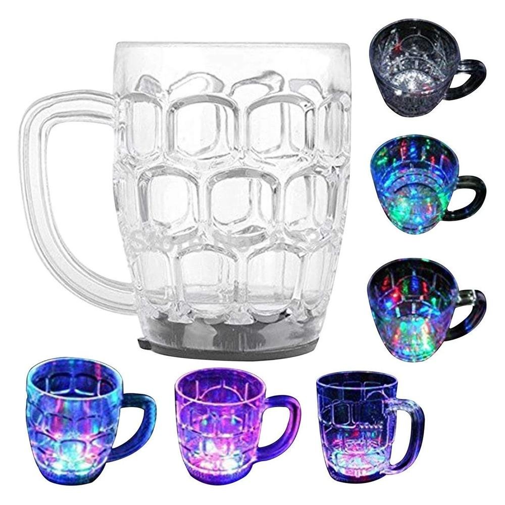 Led Glass Cup (Rainbow Color) - infinityexculsivestore.com