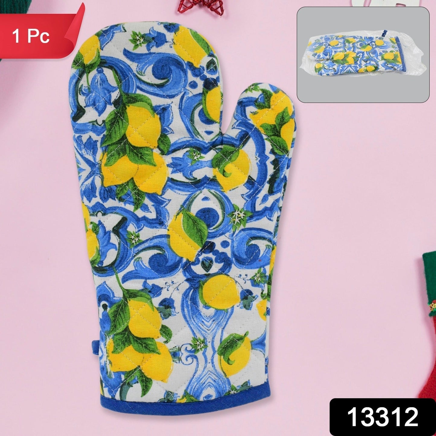 Lemon Oven Mitts Gloves (1 Pc / Big) - infinityexculsivestore.com