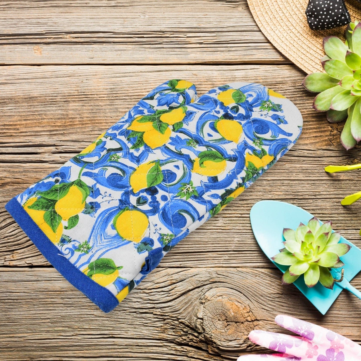 Lemon Oven Mitts Gloves (1 Pc / Big) - infinityexculsivestore.com