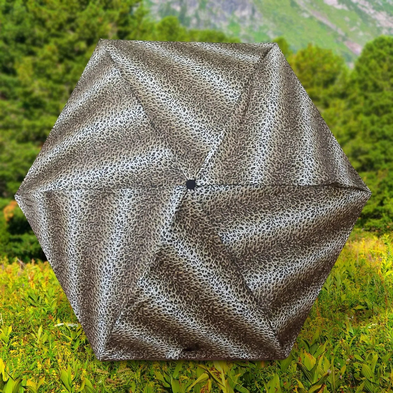 Leopard Shape 3 - Fold Sun & Rain Protective Foldable Umbrella (1 Pc) - infinityexculsivestore.com