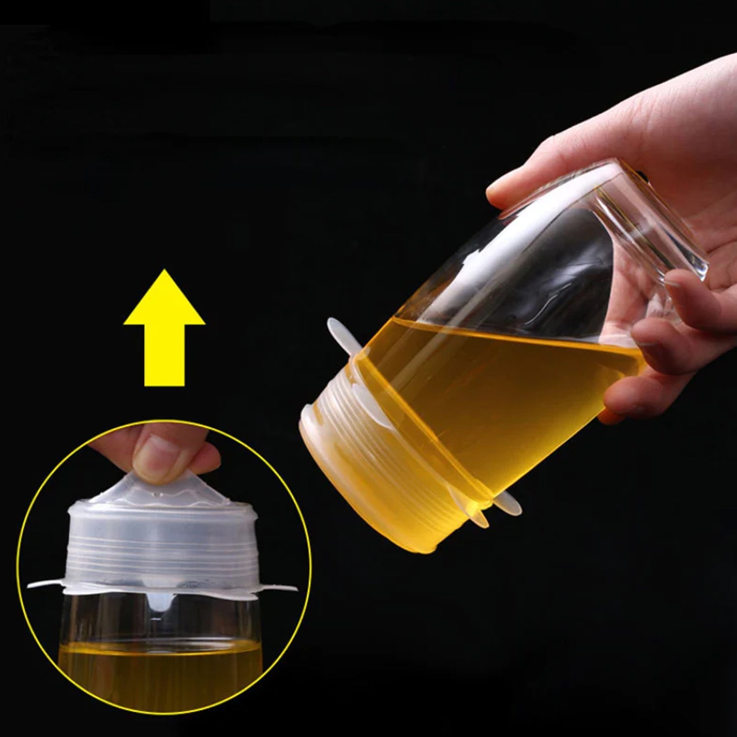 Silicone Stretch Lids, Food Cover For Freezer Microwave Oven Safe Fresh - Keeping Flexible Covers for Utensils, Dishes, Plates Jars, Cans, Mugs, Bowl Covers Food Safety Seal Lids (6 Pcs Set /95 Gm ) - infinityexculsivestore.com