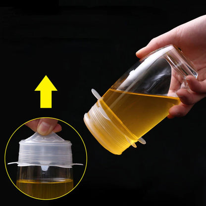 Silicone Stretch Lids, Food Cover For Freezer Microwave Oven Safe Fresh - Keeping Flexible Covers for Utensils, Dishes, Plates Jars, Cans, Mugs, Bowl Covers Food Safety Seal Lids (6 Pcs Set /95 Gm ) - infinityexculsivestore.com