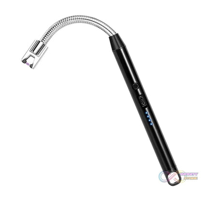 Lighter Long Flexible Electric Arc USB Rechargeable Windproof Flameless Electronic Smoking Plasma Lighters - infinityexculsivestore.com