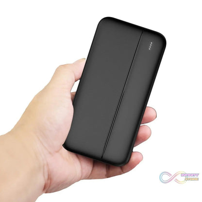 Lithium - Polymer, 2 USB Output, Power Bank, 10000mAh (1 Pc) - infinityexculsivestore.com
