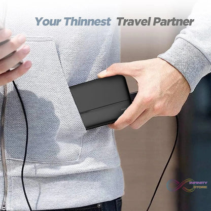 Lithium - Polymer, 2 USB Output, Power Bank, 10000mAh (1 Pc) - infinityexculsivestore.com