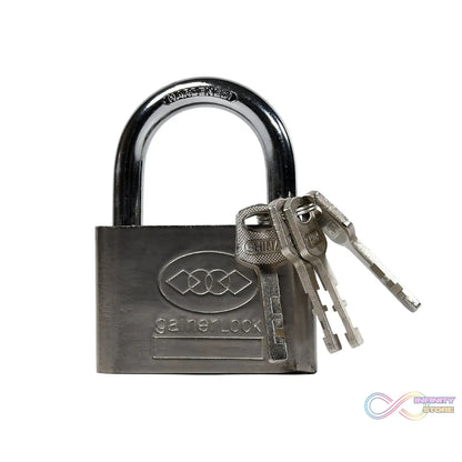 Compact padlock, robust design for enhanced protection