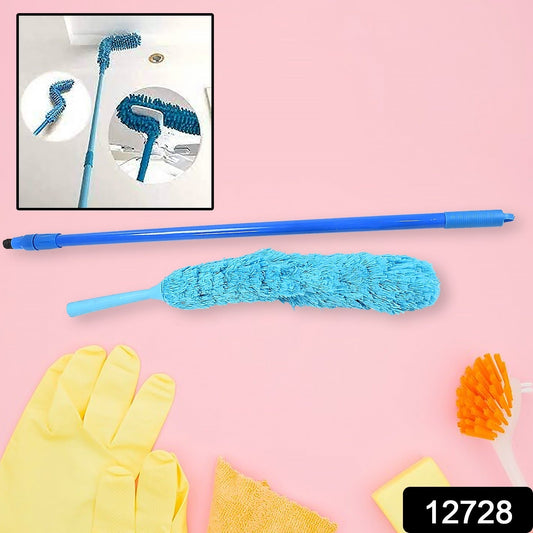 Long Handle Dust Cleaning Brush, Adjustable Microfiber dust Brush, Foldable Home appliances Ceiling Cleaner, Latest Home Improvement Products - infinityexculsivestore.com