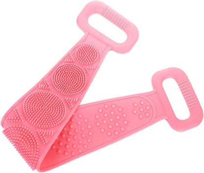 Low Quality Bath Body Brush Towel Eco - Friendly Back Scrubber Shower Brush Silicone Bath Body Brush Towel Body Cleaning Bathroom Shower Strap - infinityexculsivestore.com
