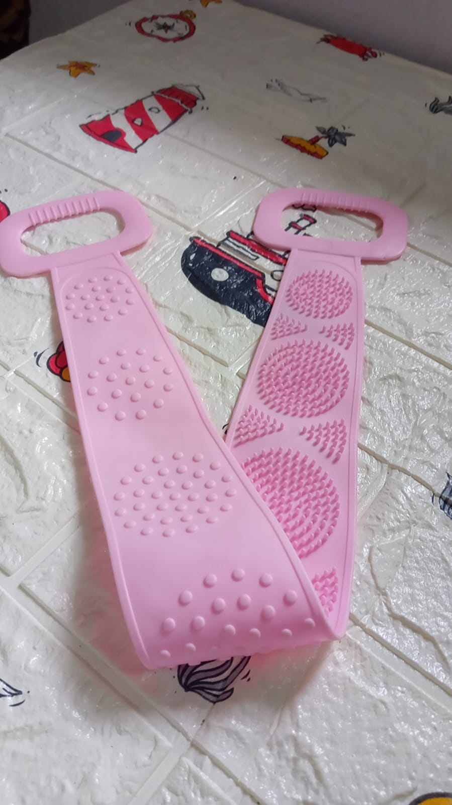 Low Quality Bath Body Brush Towel Eco - Friendly Back Scrubber Shower Brush Silicone Bath Body Brush Towel Body Cleaning Bathroom Shower Strap - infinityexculsivestore.com
