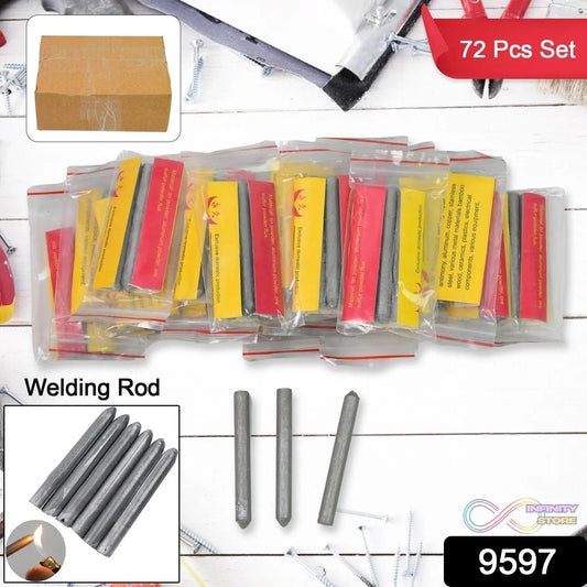Low Temperature Universal Welding Rod, Aluminium Welding Rods (72 pcs Set / Inside 3 pcs packet) - infinityexculsivestore.com