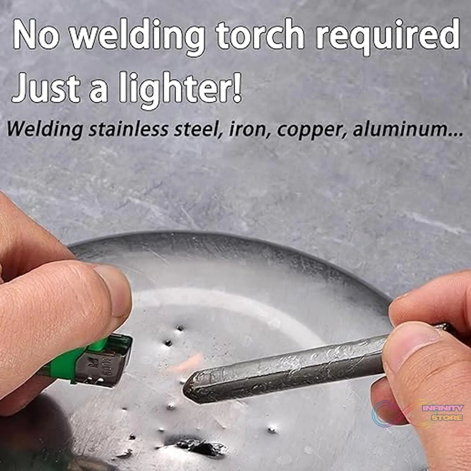 Low Temperature Universal Welding Rod, Aluminium Welding Rods (72 pcs Set / Inside 3 pcs packet) - infinityexculsivestore.com