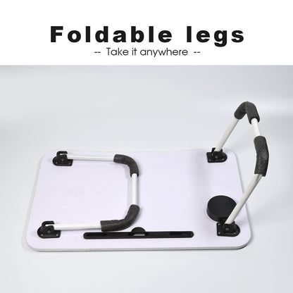 Ludo Design Foldable Study & Laptop Table for Children with Tablet Slot & Cup Holder - infinityexculsivestore.com