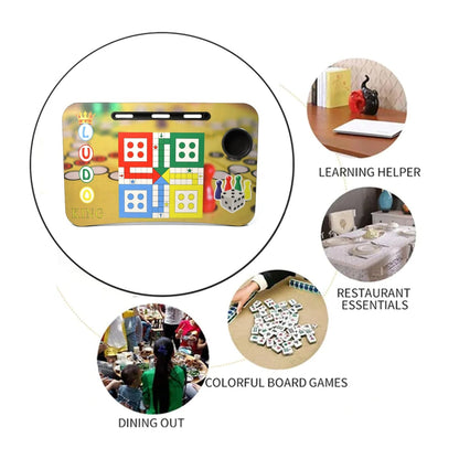 Ludo Design Foldable Study & Laptop Table for Children with Tablet Slot & Cup Holder - infinityexculsivestore.com