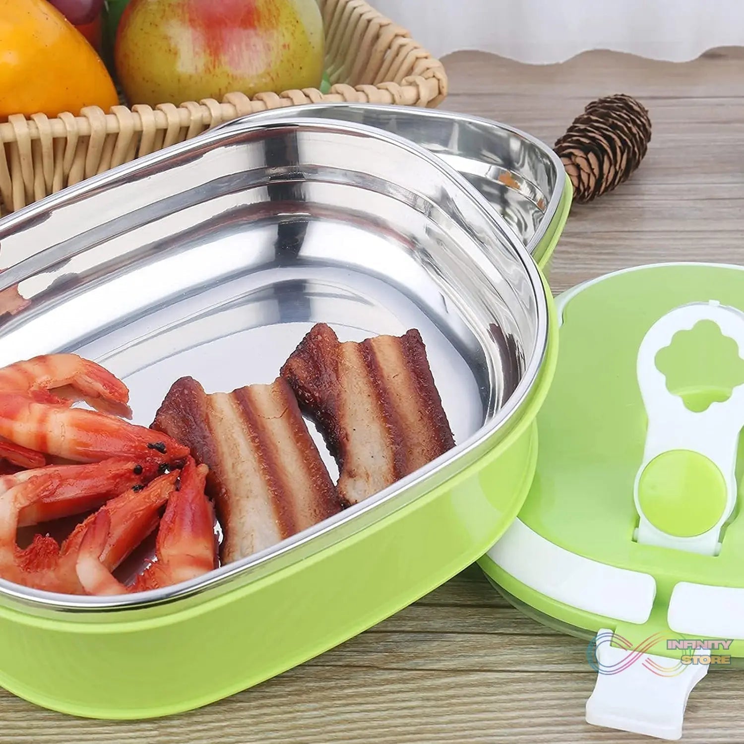 Lunch Box 900/1800ml Stainless Steel Kitchen Insulated Thermal Lunch Box Bento Office Picnic Food Container Leakproof Thermos Lunchbox - infinityexculsivestore.com
