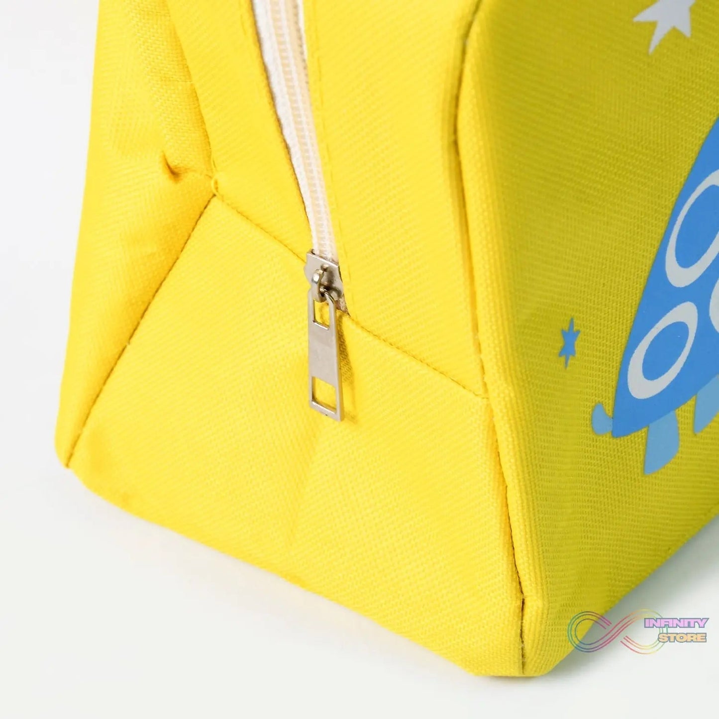 Lunch Box Bag for Women Men Insulated Lunch Bag With Zipper (1 Pc / Mix Color / Design) - infinityexculsivestore.com