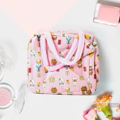 Lunch Box Bag for Women Men Insulated Lunch Bag With Zipper (1 Pc / Mix Color) - infinityexculsivestore.com