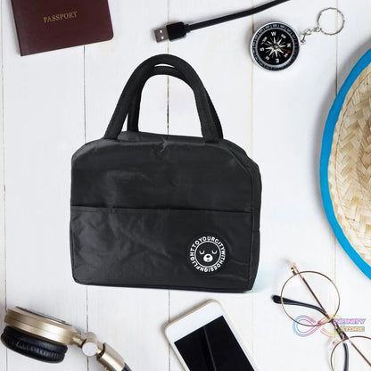 Lunch Box Bag for Women Men Insulated Lunch Bag With Zipper (1 Pc / Mix Color) - infinityexculsivestore.com