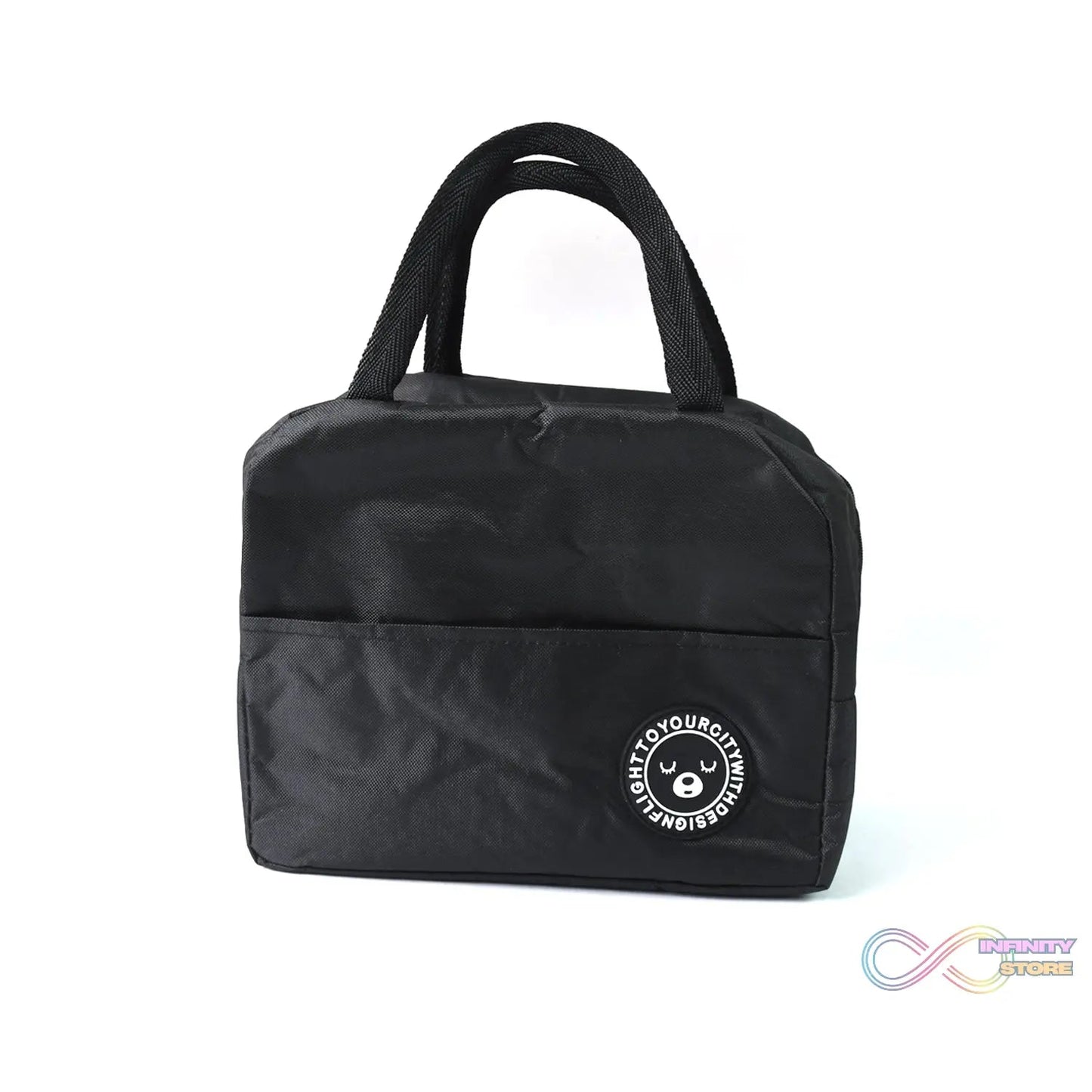 Lunch Box Bag for Women Men Insulated Lunch Bag With Zipper (1 Pc / Mix Color) - infinityexculsivestore.com