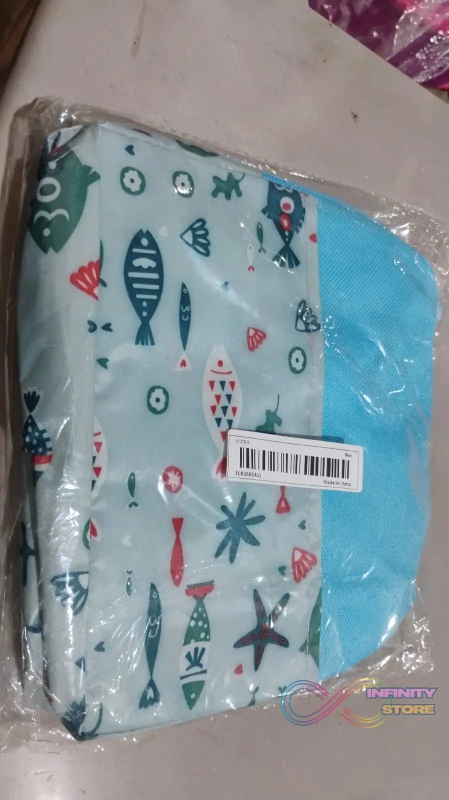 Lunch Box Bag for Women Men Insulated Lunch Bag With Zipper (1 Pc / Mix Color) - infinityexculsivestore.com