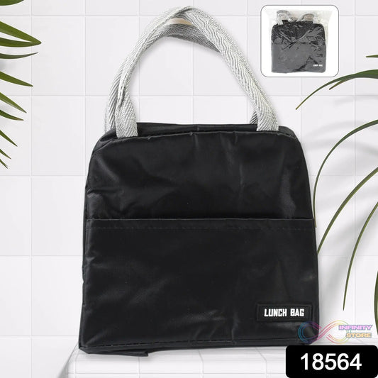 Lunch Box Bag for Women Men Insulated Lunch Bag With Zipper (1 Pc / Mix Color) - infinityexculsivestore.com