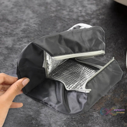 Lunch Box Bag for Women Men Insulated Lunch Bag With Zipper (1 Pc / Mix Color) - infinityexculsivestore.com