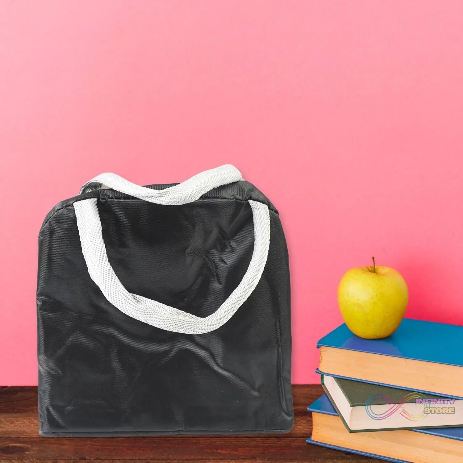 Lunch Box Bag for Women Men Insulated Lunch Bag With Zipper (1 Pc / Mix Color) - infinityexculsivestore.com