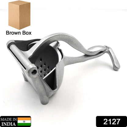 MANUAL ALUMINIUM METAL FRUIT PRESS JUICER ( BROWN BOX ) - infinityexculsivestore.com