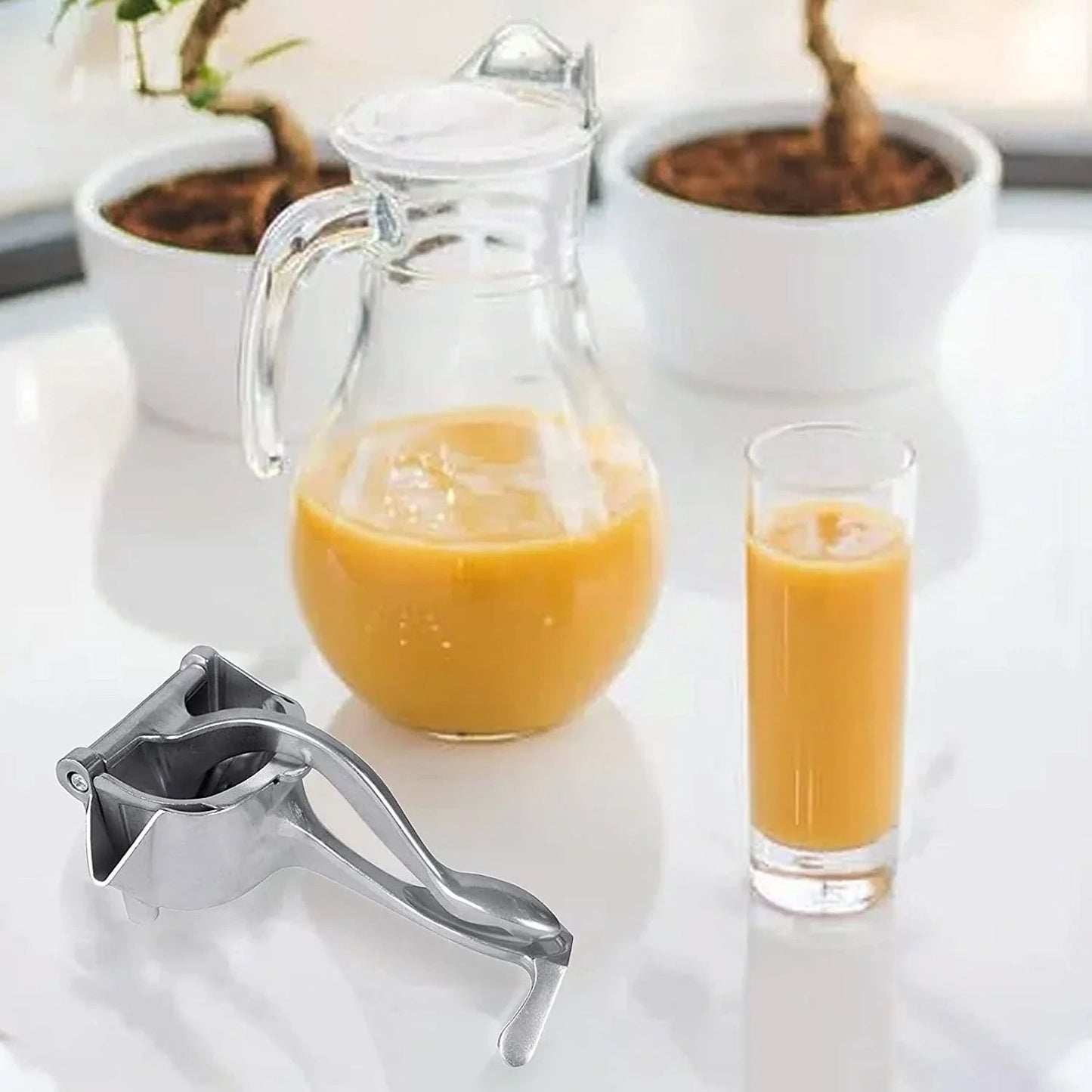 MANUAL ALUMINIUM METAL FRUIT PRESS JUICER - infinityexculsivestore.com