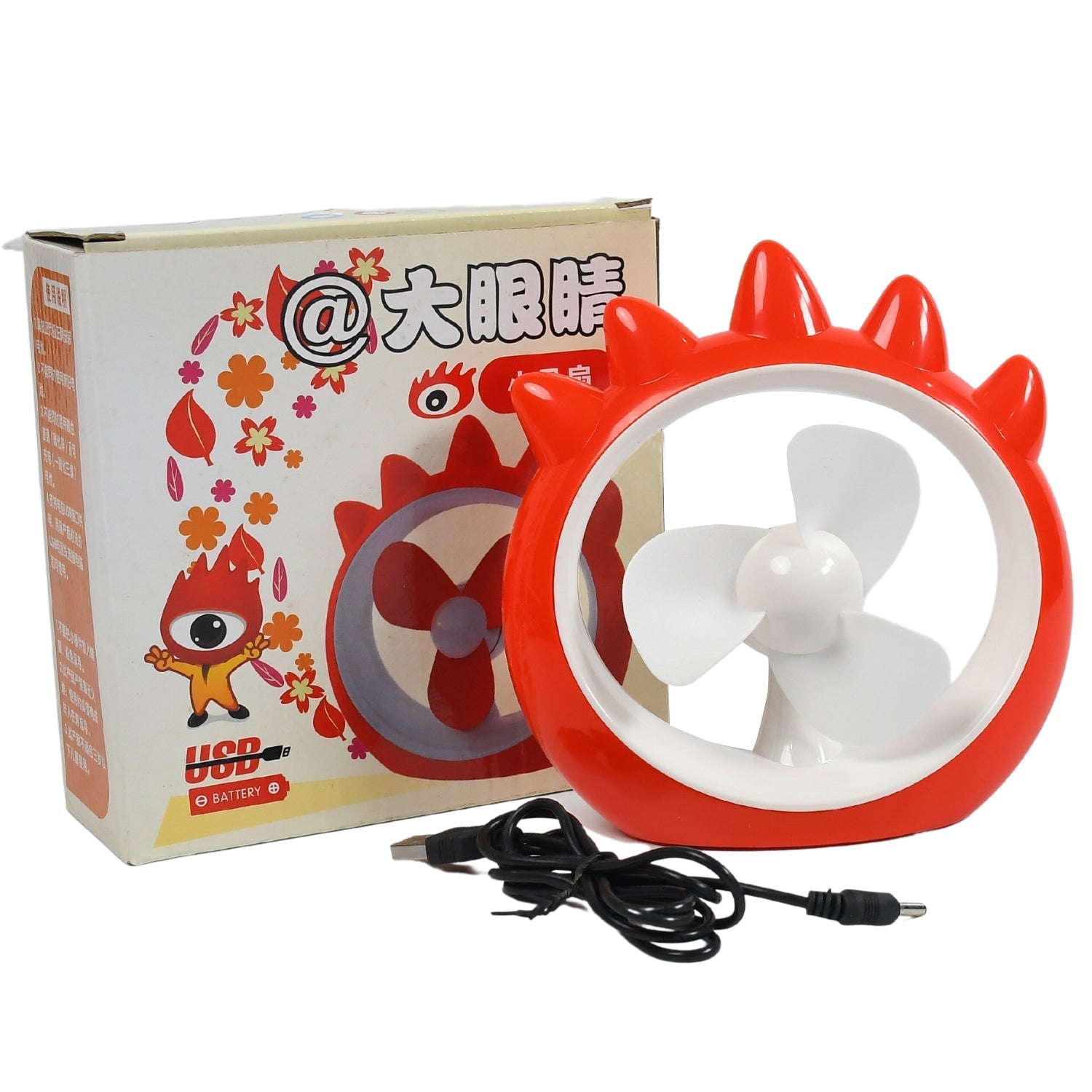 MINI DESKTOP FAN RECHARGEABLE TABLE FAN HANDHELD FAN USB FAN DESK FAN COOLING FAN FOR HOME , OFFICE , CAR, & MULTI USE FAN (Battery Not Include) - infinityexculsivestore.com
