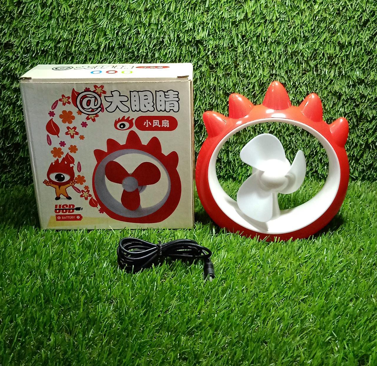 MINI DESKTOP FAN RECHARGEABLE TABLE FAN HANDHELD FAN USB FAN DESK FAN COOLING FAN FOR HOME , OFFICE , CAR, & MULTI USE FAN (Battery Not Include) - infinityexculsivestore.com