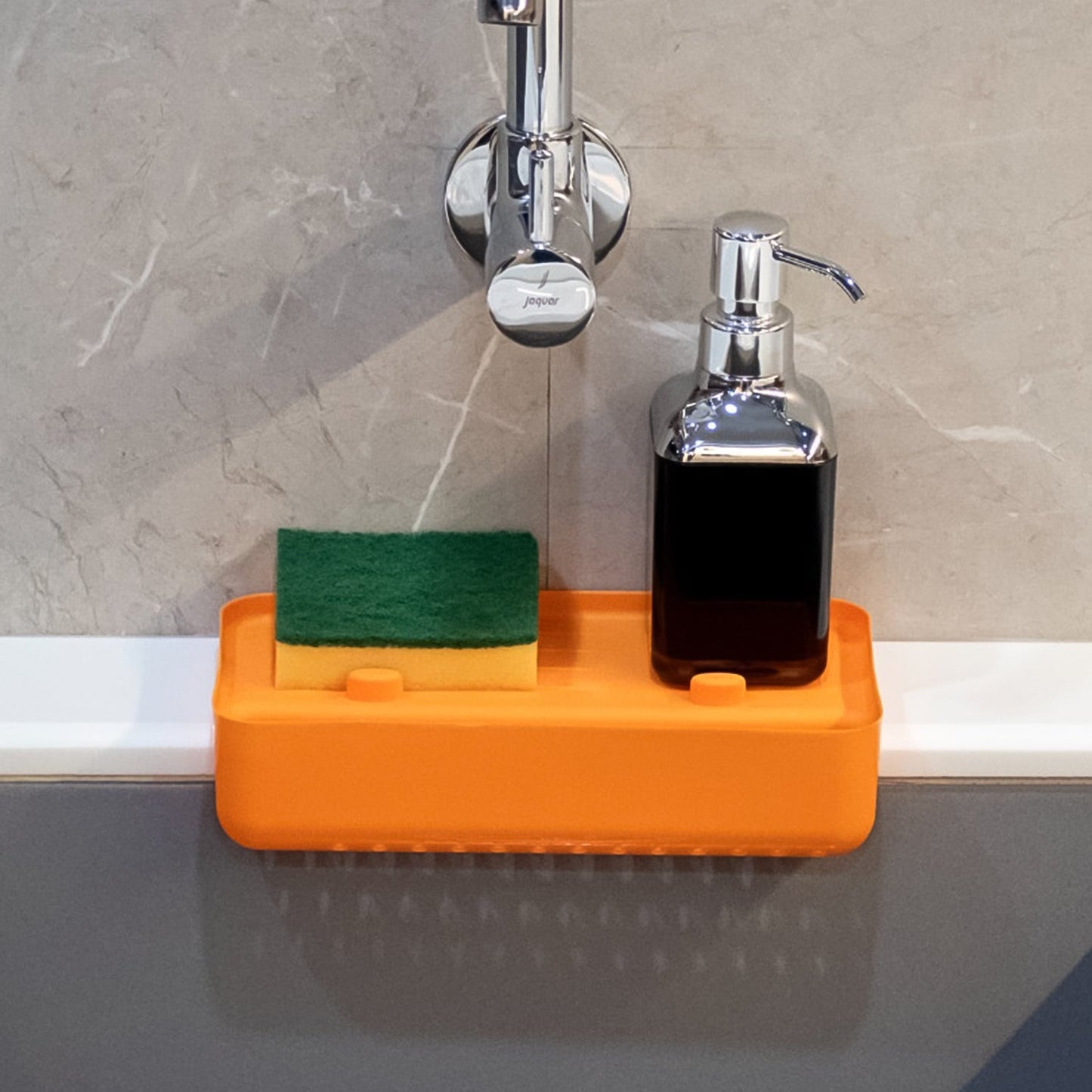 MULTI FUNCTIONAL DRAINER SHELF SINK STORAGE HOLDER Sink Colander Strainer Basket (1 Pc) - infinityexculsivestore.com