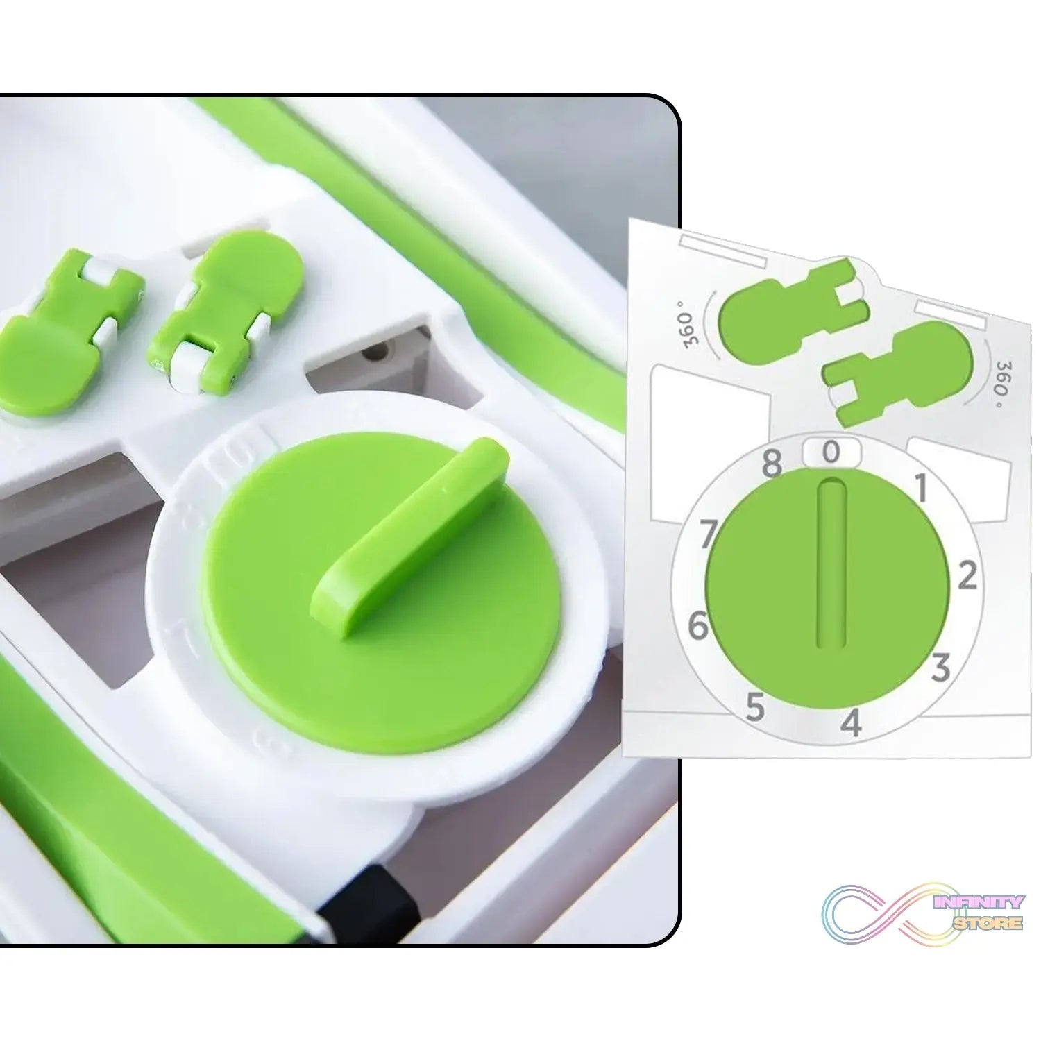 MULTI FUNCTIONAL TIME SAVING ADJUSTABLE HAND PRESS VEGETABLES CHOPPER - infinityexculsivestore.com