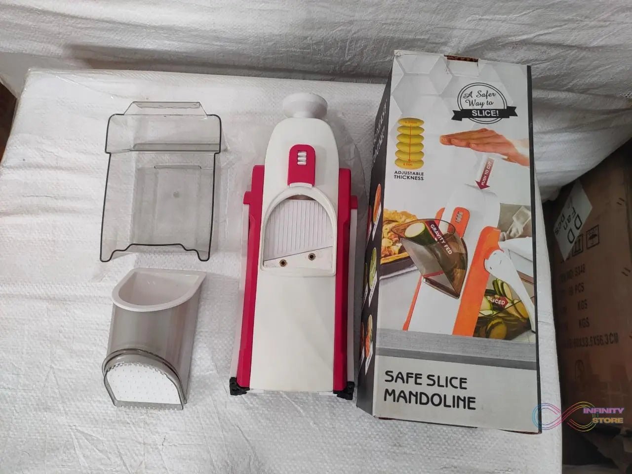 MULTI FUNCTIONAL TIME SAVING ADJUSTABLE HAND PRESS VEGETABLES CHOPPER - infinityexculsivestore.com