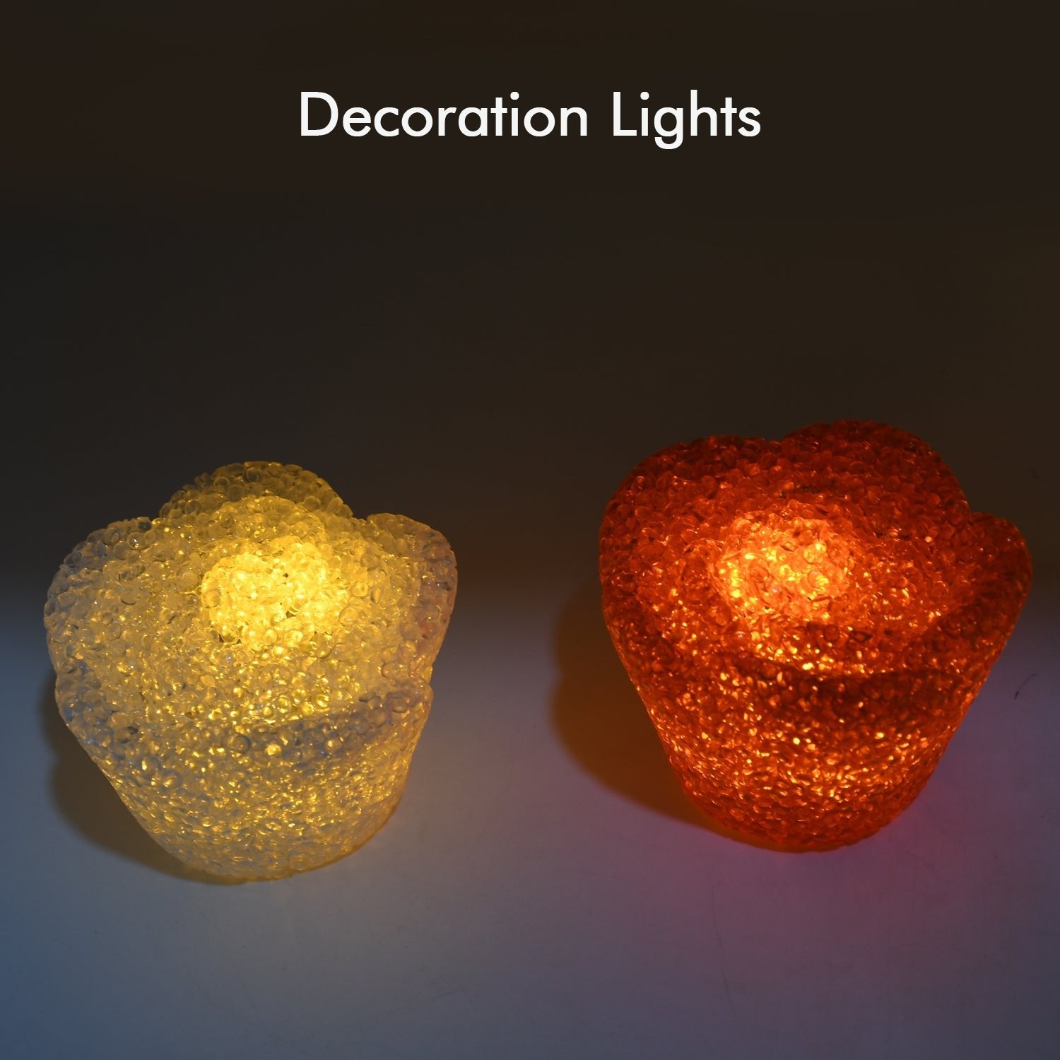 MULTI SHAPE SMALL LIGHT LAMPS LED SHAPE CRYSTAL NIGHT LIGHT LAMP (6 PC SET) - infinityexculsivestore.com