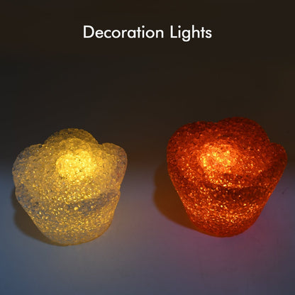 MULTI SHAPE SMALL LIGHT LAMPS LED SHAPE CRYSTAL NIGHT LIGHT LAMP (6 PC SET) - infinityexculsivestore.com