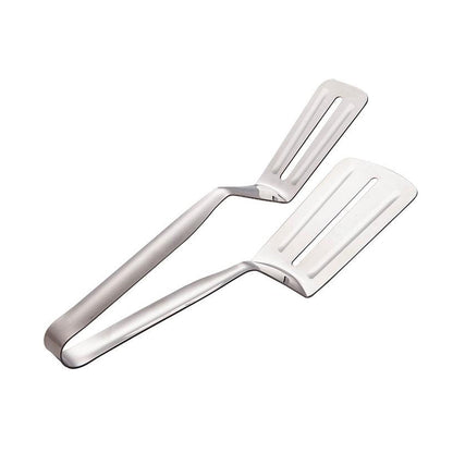 MULTIFUNCTION COOKING SERVING TURNER FRYING FOOD TONG. STAINLESS STEEL STEAK CLIP CLAMP BBQ KITCHEN TONG. - infinityexculsivestore.com