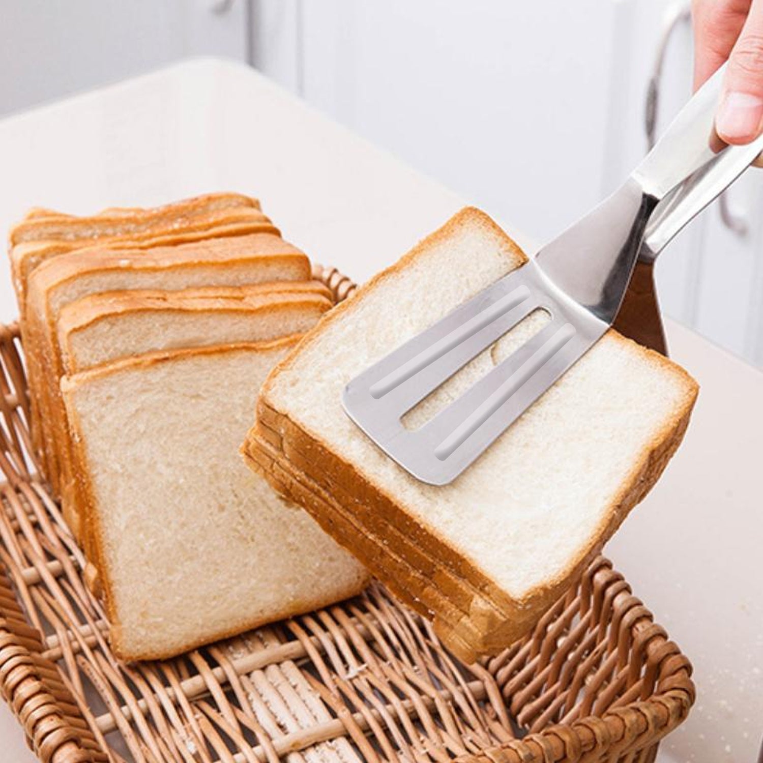 MULTIFUNCTION COOKING SERVING TURNER FRYING FOOD TONG. STAINLESS STEEL STEAK CLIP CLAMP BBQ KITCHEN TONG. - infinityexculsivestore.com