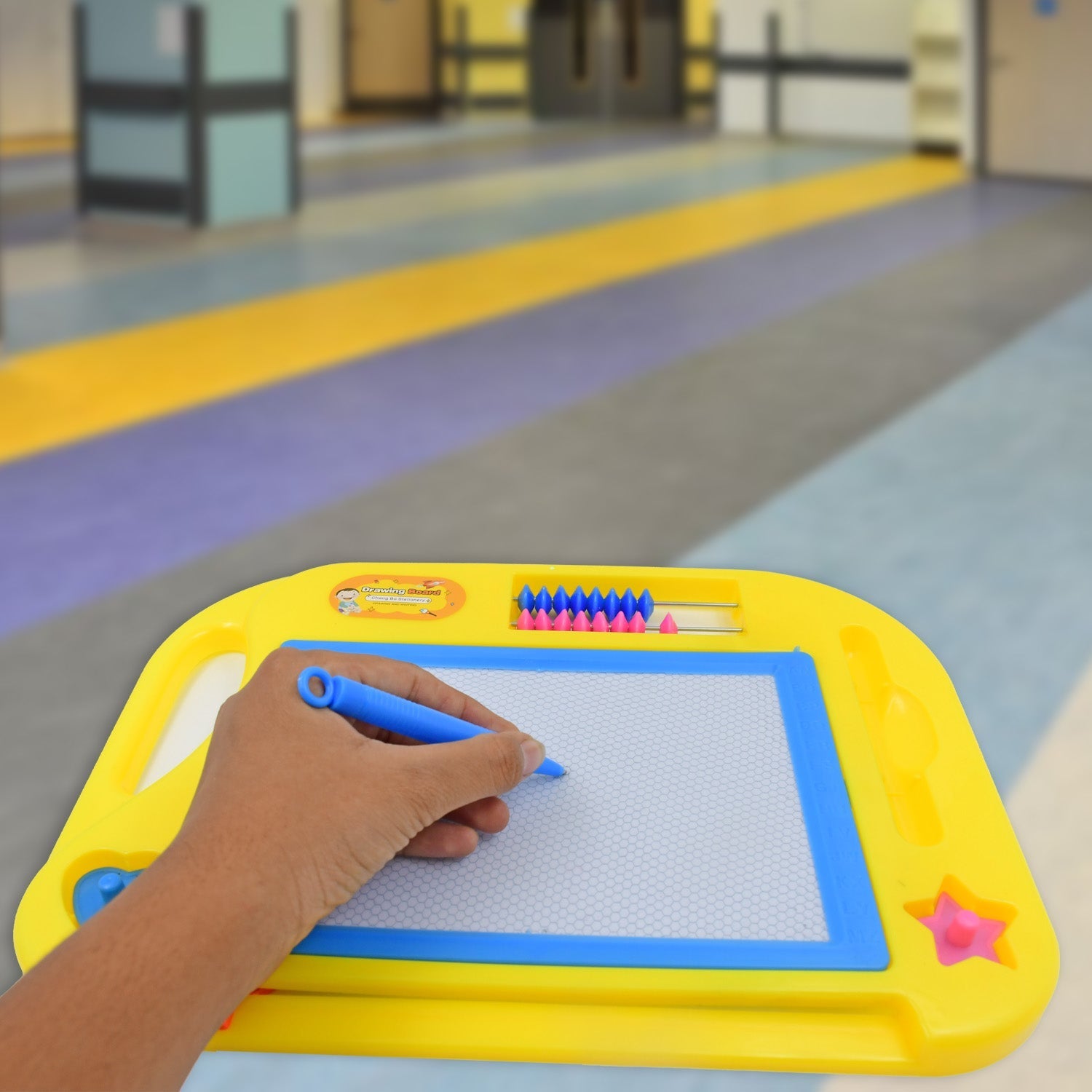 Magic Sketch Slate Board for Kids (1 Pc / 31 × 22 Cm) - infinityexculsivestore.com